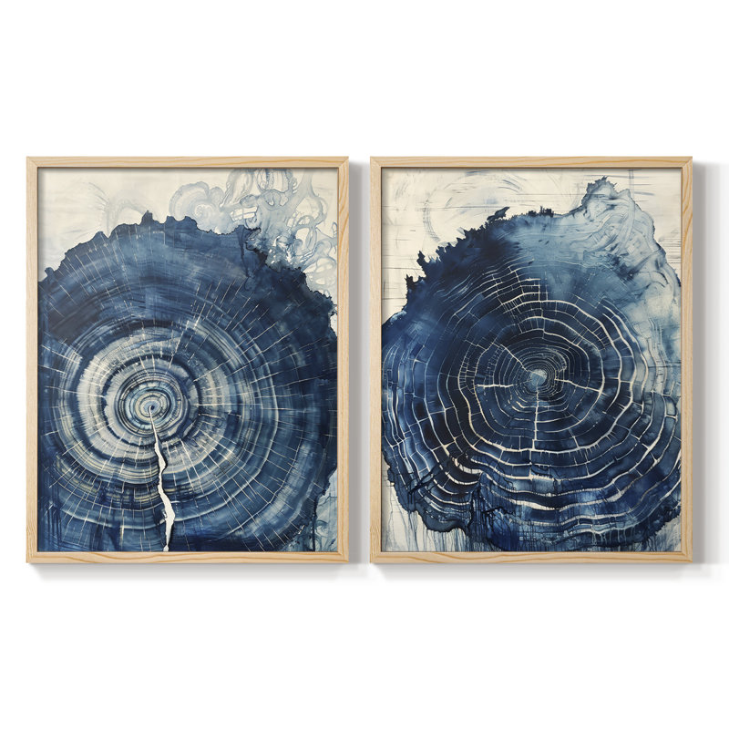 Série ABSTRACT CLXVI - reproduction encadrée de qualité supérieure - prête à être accrochée - aucun clou requis - aucun clou requis