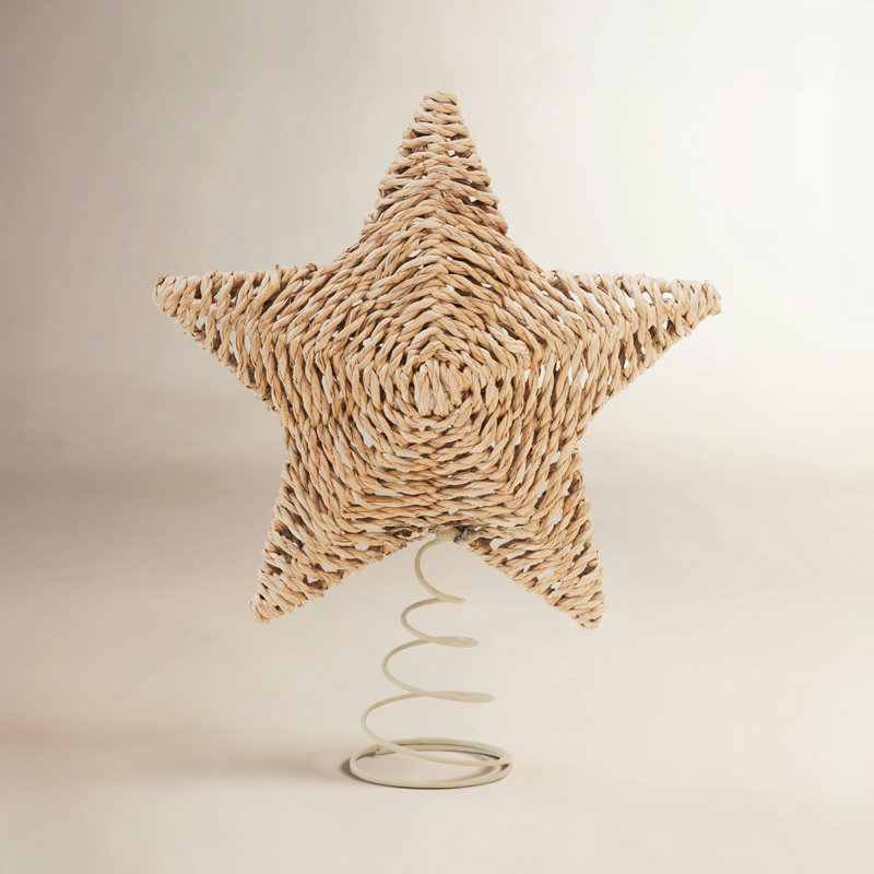 Rope Star Tree Topper