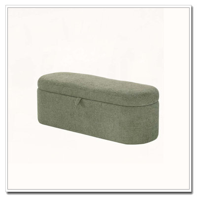 Banc de rangement rembourré