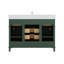 Meuble-lavabo simple autoportant 48 po avec plateau en pierre reconstituée Abramowitz-878705704-985264139