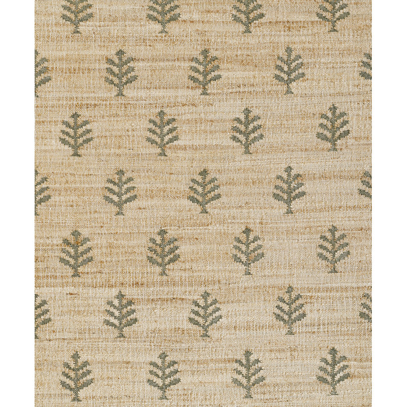 Erin Gates by Momeni Orchard Verdure Natural Hand Woven Wool and Jute Area Rug, Rectangle 9' x 12'