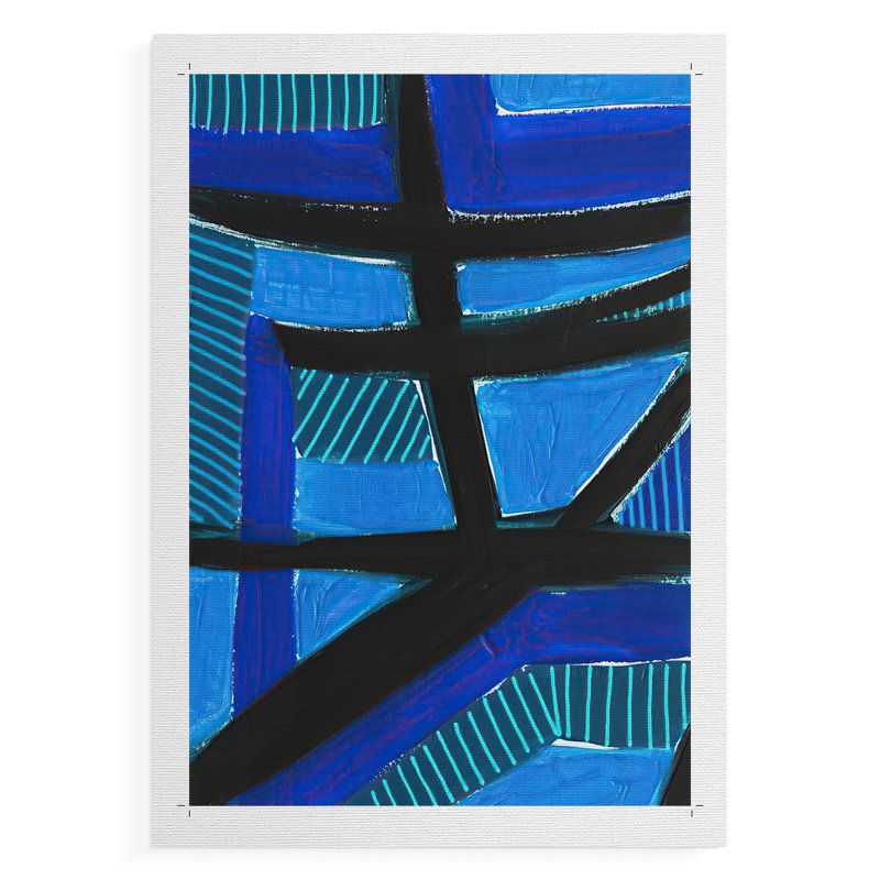 InvolvedBluesI -Canvas Print Only - NOT FRAMED, 36" H x 24" W