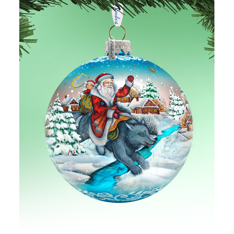 5.5'' Glass Ball Ornament