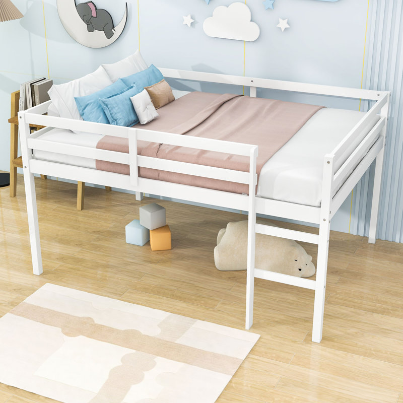Lit mezzanine double Haval par Harriet Bee, Blanc