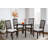 Brown Round Solidwood Dining Table