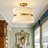 Breanna 2-Light Dimmable Hand-Woven Semi Flush Mount