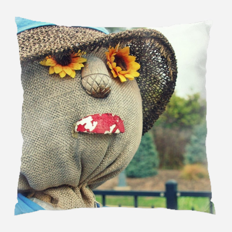 Outdoor Reversible Throw Pillow