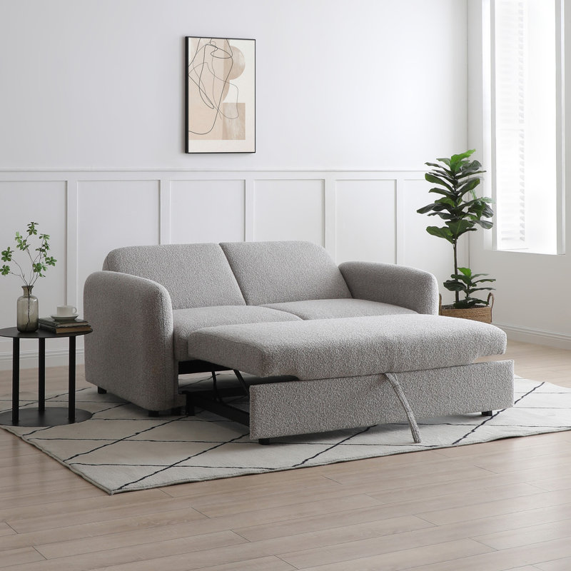 2 Seater Boucle Sofa Bed