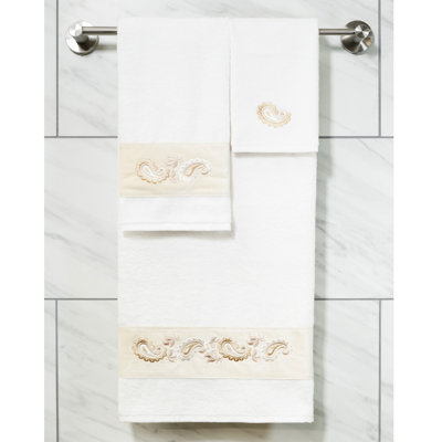  Ensemble de serviettes 3 pièces 100% coton turc