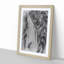 Eagle & Monkey by a Waterfall by Kawanabe Kyosai - Picture Frame Painting Print-55547442-55547444