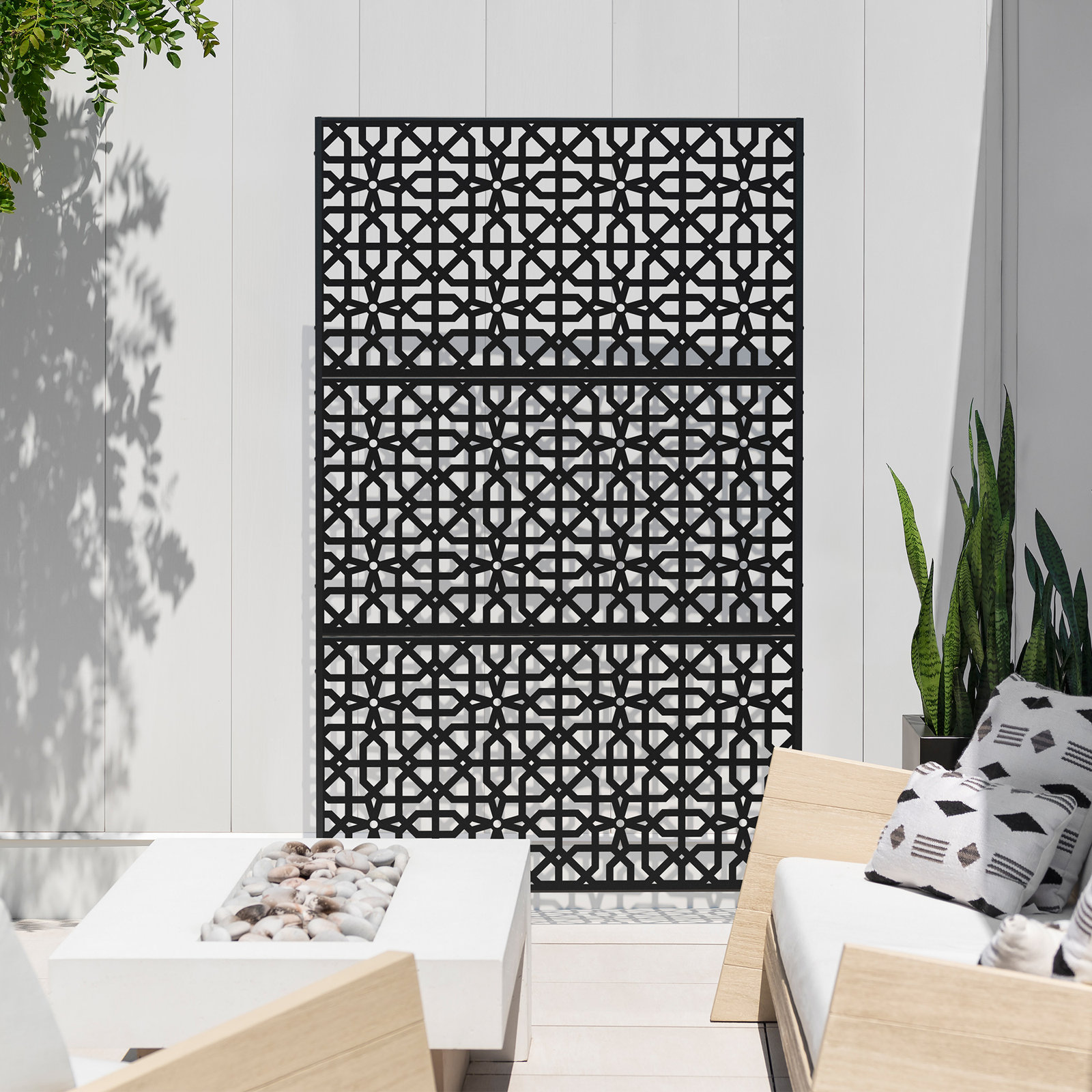 Screen Series Privacy Screen, Black