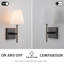 Applique murale à abat-jour en tissu 1 lumière de 13 po de hauteur Classic Bronze Mondern