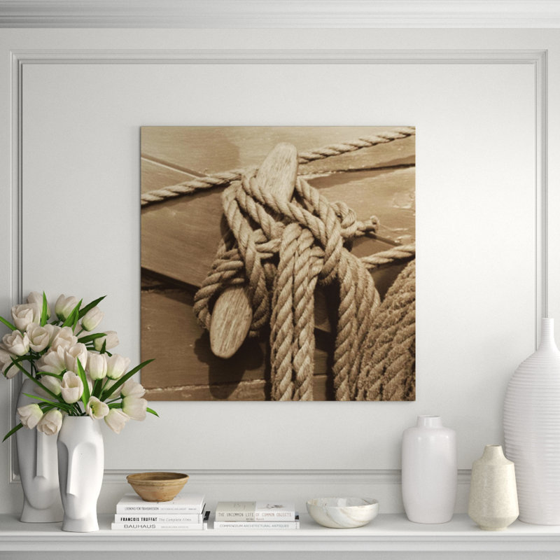 Nautical Aspect IV Print by Michael Kahn, Glass Coat, 54" H x 54" W x 1.5" D