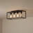 Maleika 4-Light Flush Mount Rectangular Ceiling Light-752902997