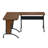 Deluxe L-Shaped Desk with Inline Team Desk Option