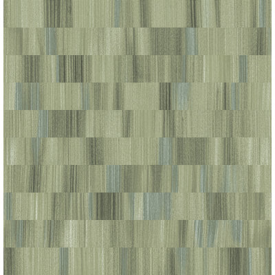 Horizontal Textured Stripe Wallpaper