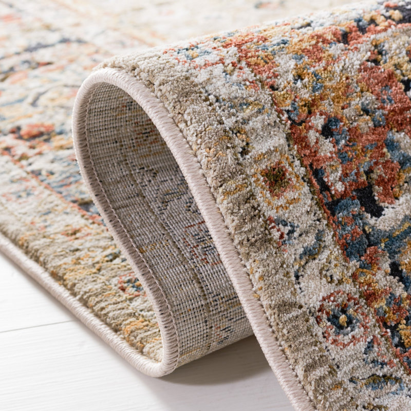 Tapis beige Silverado 112, Rectangle 4 pi x 6 pi