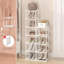 Range-chaussures vertical haut vertical - Support de rangement pour chaussures 12 niveaux