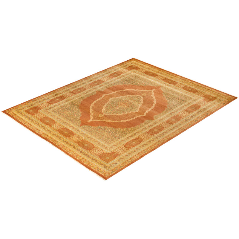 Classic One-of-a-Kind 8' 1" X 10' 2" Hand Knotted Area Rug