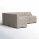 Brandt 4 - Piece Modular Upholstered L-Sectional