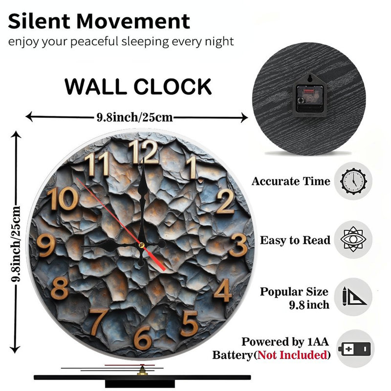 Horloge murale Lava