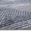 Tapis gris fait à la main Houstyn-79107715