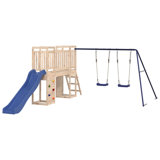 Gehrke Freeport Park 308cm W x 383cm D Outdoor Solid Wood Playhouse