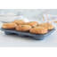 Plat à muffins 6 tasses à marques non-collant fox