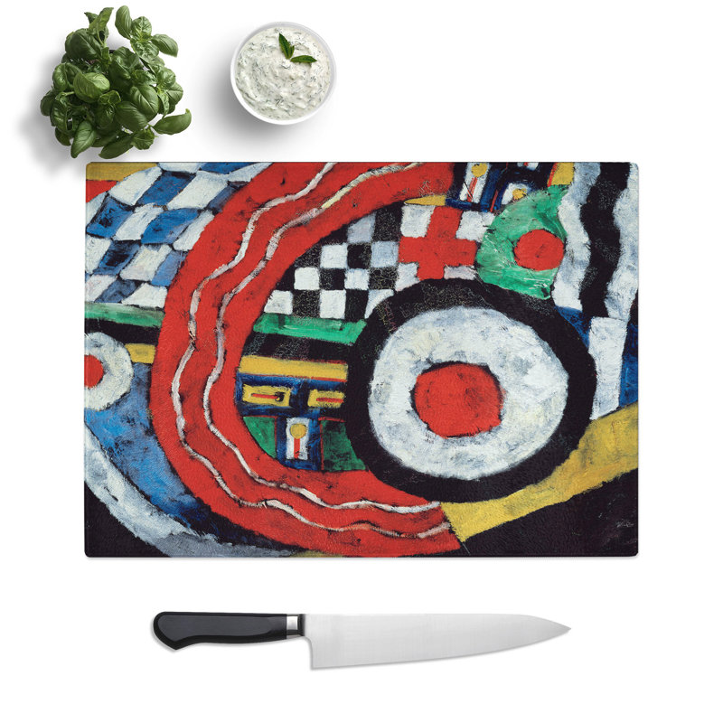 Painting No.46 by Marsden Hartley Chopping Board, 0.4cm H x 20cm W x 28.5cm L