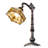 20" High Peaches Bridge Arm Table Lamp