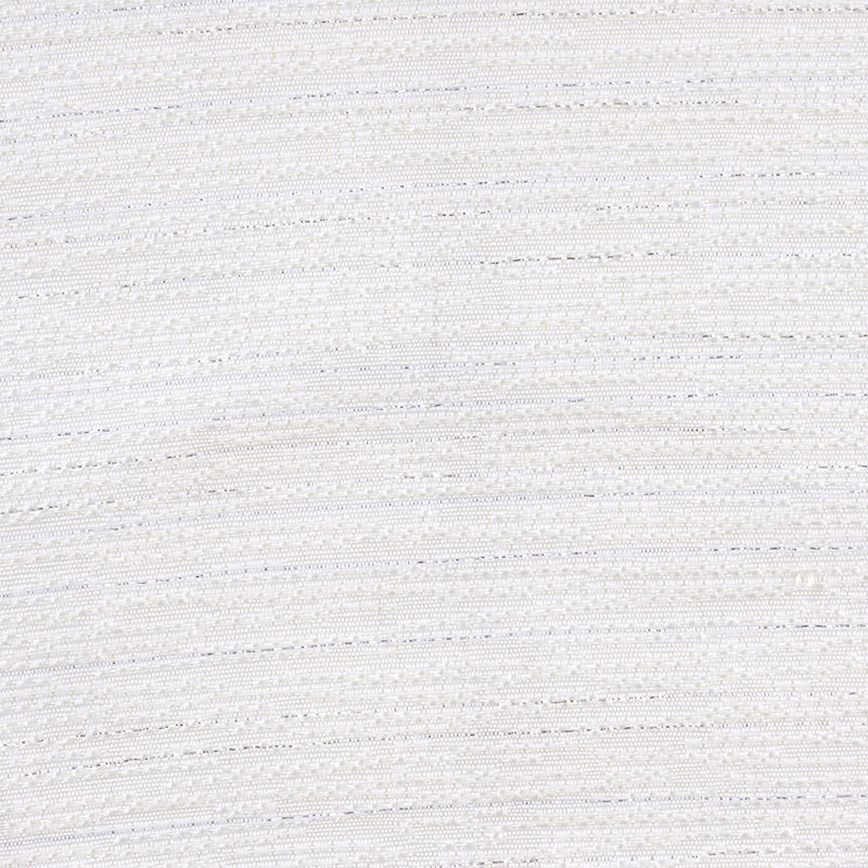 Rideau isolant à rayures tissées Marion, Blanc, 37 po x 84 po, 2