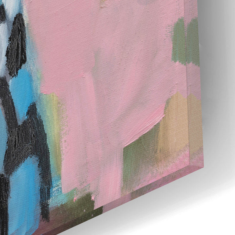 «B-W Abstract» par Jenny Westenhofer, Acry, H 12 po x l 16 po x P 0,13 po