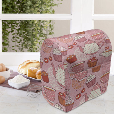 East Urban Home Pink/Orange/Red Stand Mixer Cover -  70F23FBD5B5540C88AA004AD3746B6A8