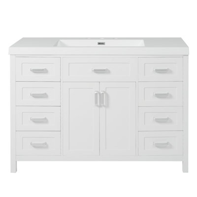 [Video] 48" Bathroom Vanity With Sink