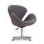 Chaise ballon rembourrée en métal Raspberry Modern-25675680
