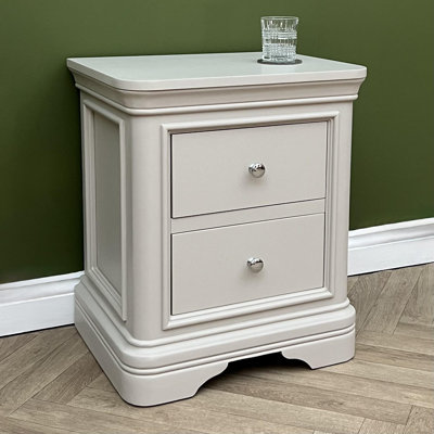 Rixensart 55cm W Manufactured Wood Bedside Table