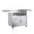Chariot large en acier inoxydable 36 po edgestar