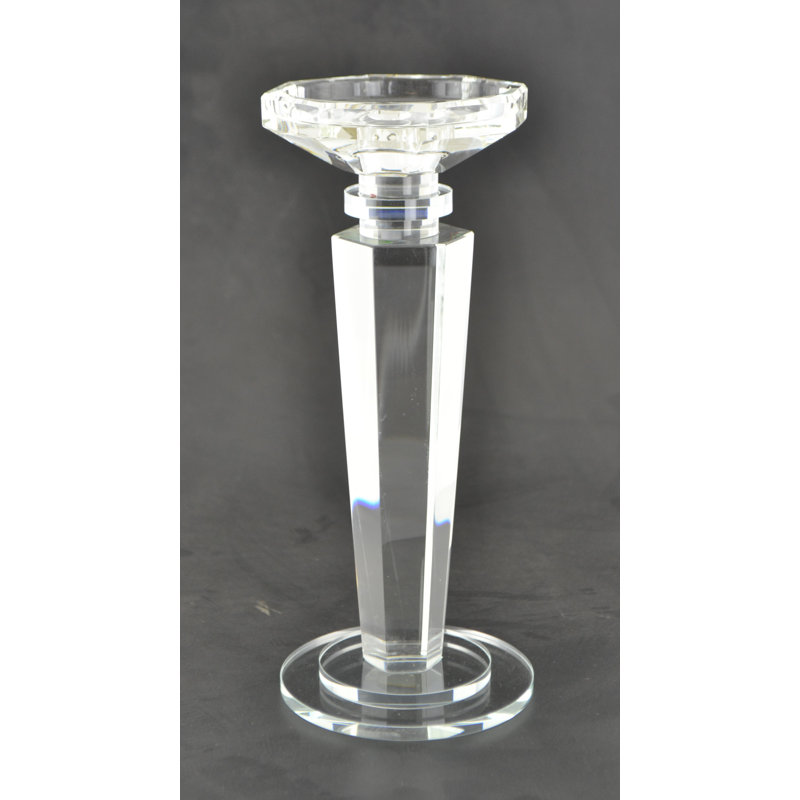 Porte-chandelier en cristal 9,5 po