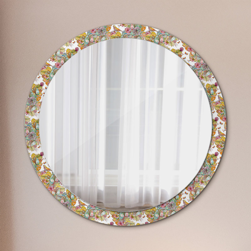 Huldar Glass Flat Wall Mirror