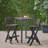Aiyden 2 - Person Wicker Patio Dining Set with Rectangular Table-1216123317-1216122439