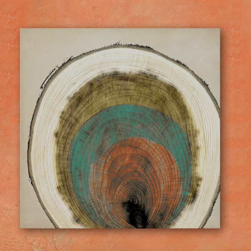 «Center Out», reproduction sur toile tendue, H 40 po x l 40 po x P 1,5 po