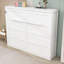 Lit escamotable en bois avec lattes Hartzell-983420300-983420301