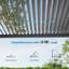 Pergola d'extérieur avec toit réglable, pavillon de jardin à persiennes en métal à toit rigide, pergola d'extérieur résistante aux intempéries pour patio, terrasse, porche, cour-122813287