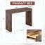 Combinaison de chaise de bar 2 pièces en velours, jumelée à une table de bar à grain de bois, avec fonction de rangement, idéale pour les restaurants et les cafés