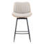 Chelsea Mid-Century Swivel Bar Stool With PU Leather Seat-538272705