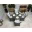 Cadmose 4 - Person Wicker Patio Dining Set with Round Table , Cushions Included
