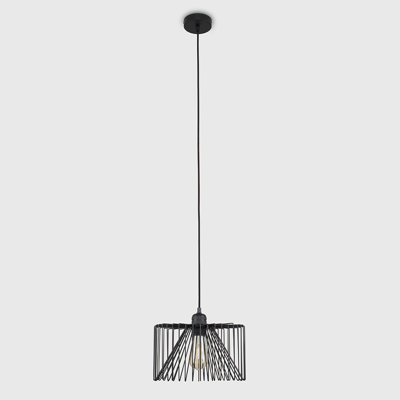 Baden 1 - Light Black Geometric Pendant
