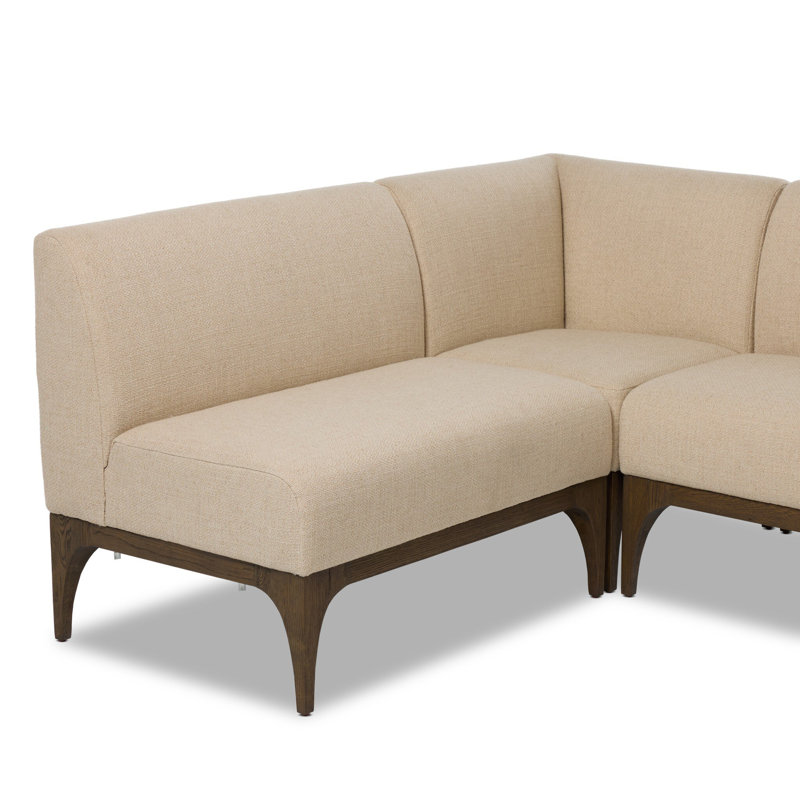 Ellington Sectional, 34.25"H x 118.25"W x 68.5"D