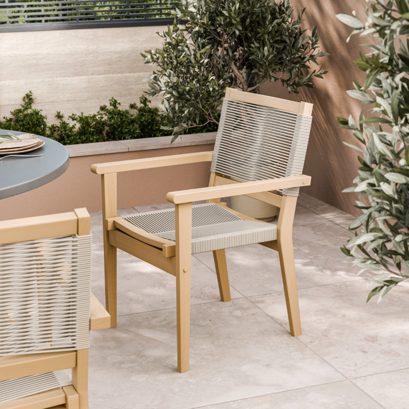 Luna Round 120cm Dining set with Roma Stacking chairs 