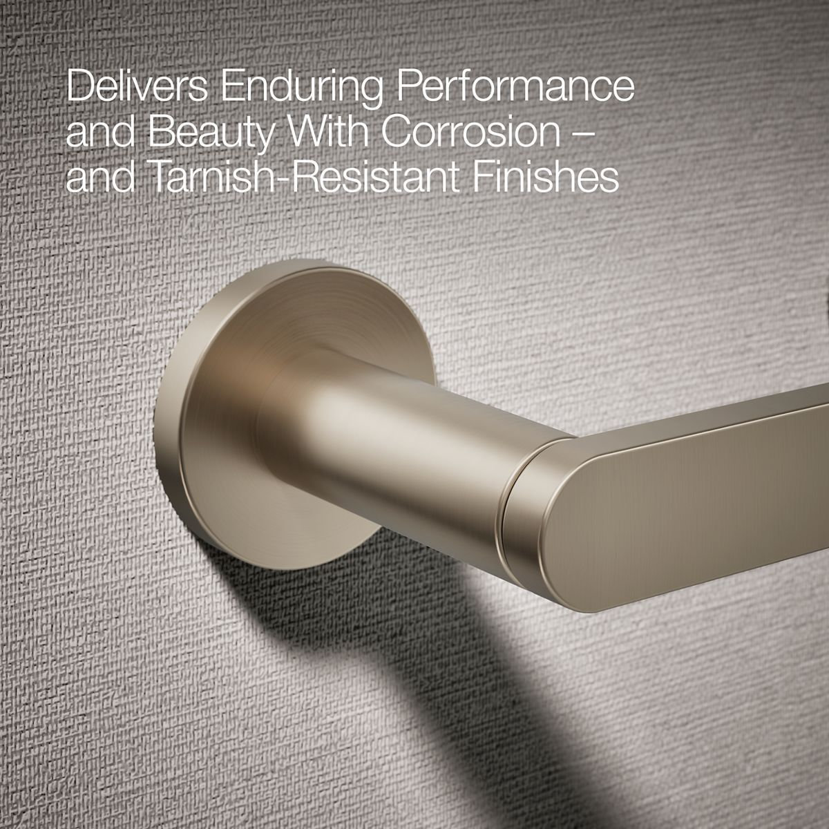 Composed Toilet Paper Holder, Gold Rose